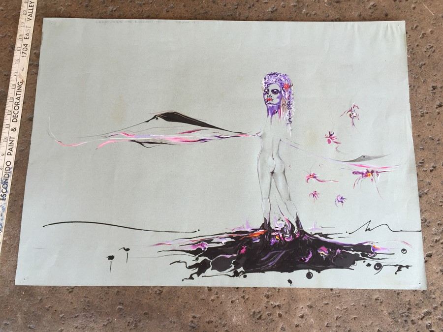 Original Urban Artwork Titled 'Creatures Of Enchantment' Melvin 12-1 (MCF)
