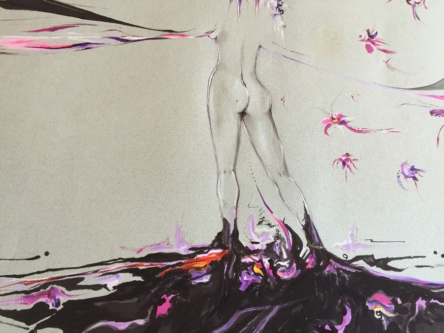 Original Urban Artwork Titled 'Creatures Of Enchantment' Melvin 12-1 (MCF) [Photo 2]