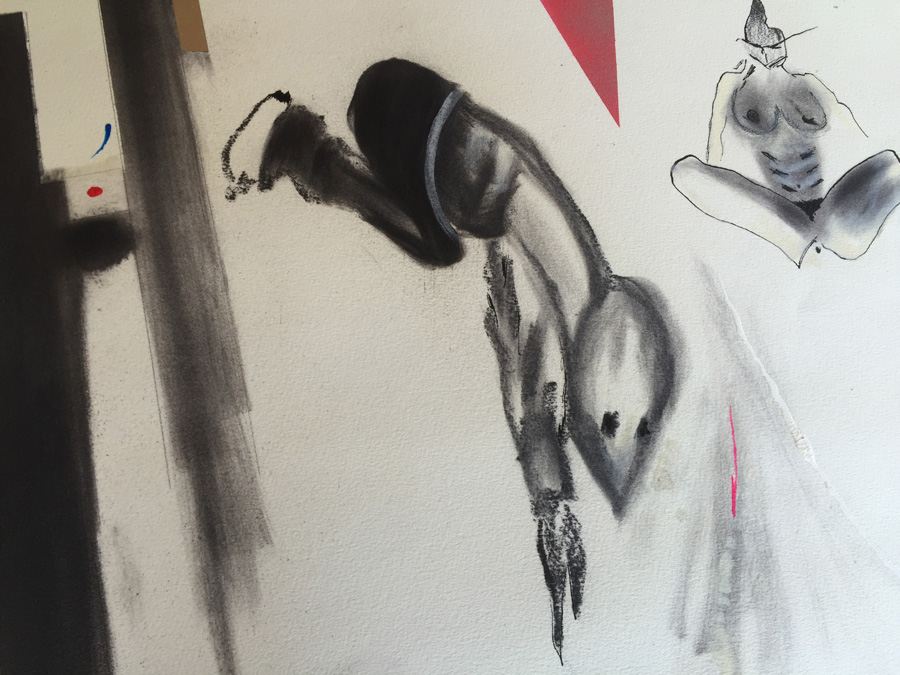 Original Urban Artwork Titled 'Leap Of Faith' 392 By MCF [Photo 5]