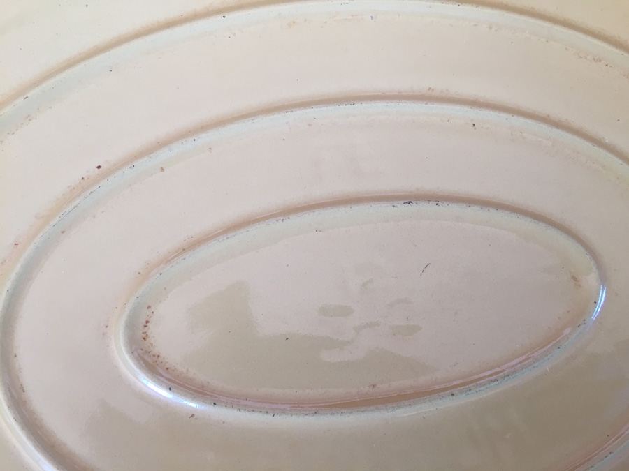 Vintage Descoware Yellow Dutch Oven - Made in Belgium [Photo 6]