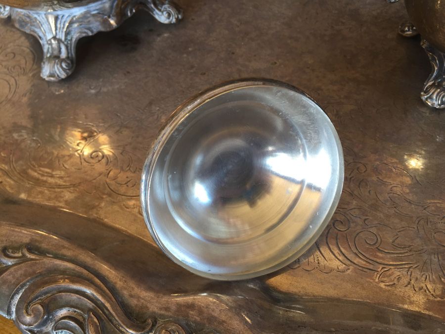 Coffee & Tea Set With Footed Serving Tray (EP) [Photo 12]