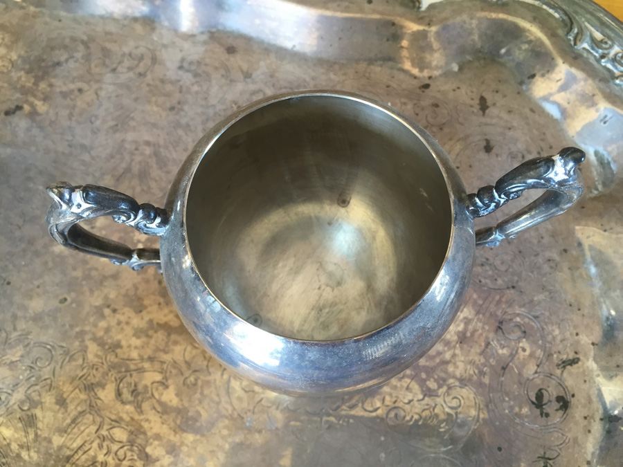 Coffee & Tea Set With Footed Serving Tray (EP) [Photo 11]