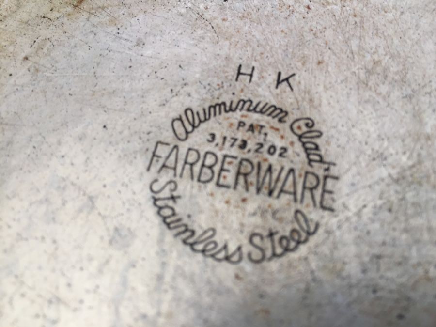 Vintage Farberware Aluminum Clad Stainless Steel Lided Pots & Pans (9 Pieces) [Photo 20]
