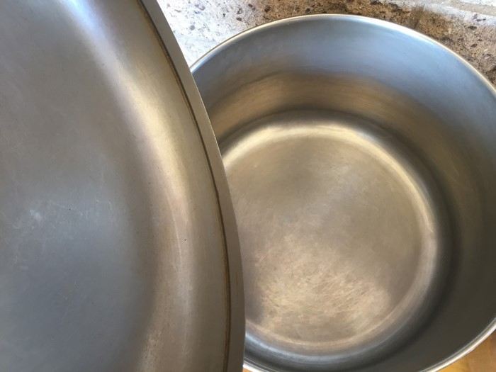 Vintage Farberware Aluminum Clad Stainless Steel Lided Pots & Pans (9 Pieces) [Photo 18]