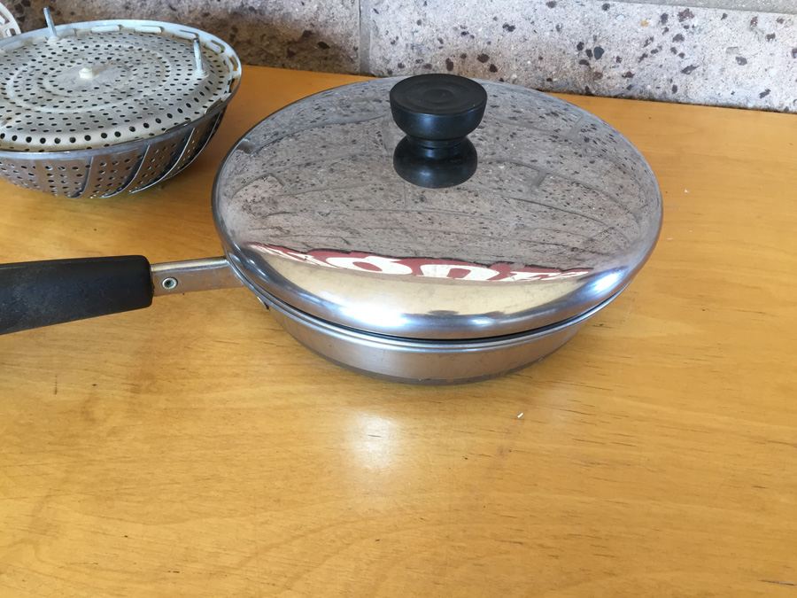 Revere Ware Tea Kettle & Pan Lot [Photo 2]