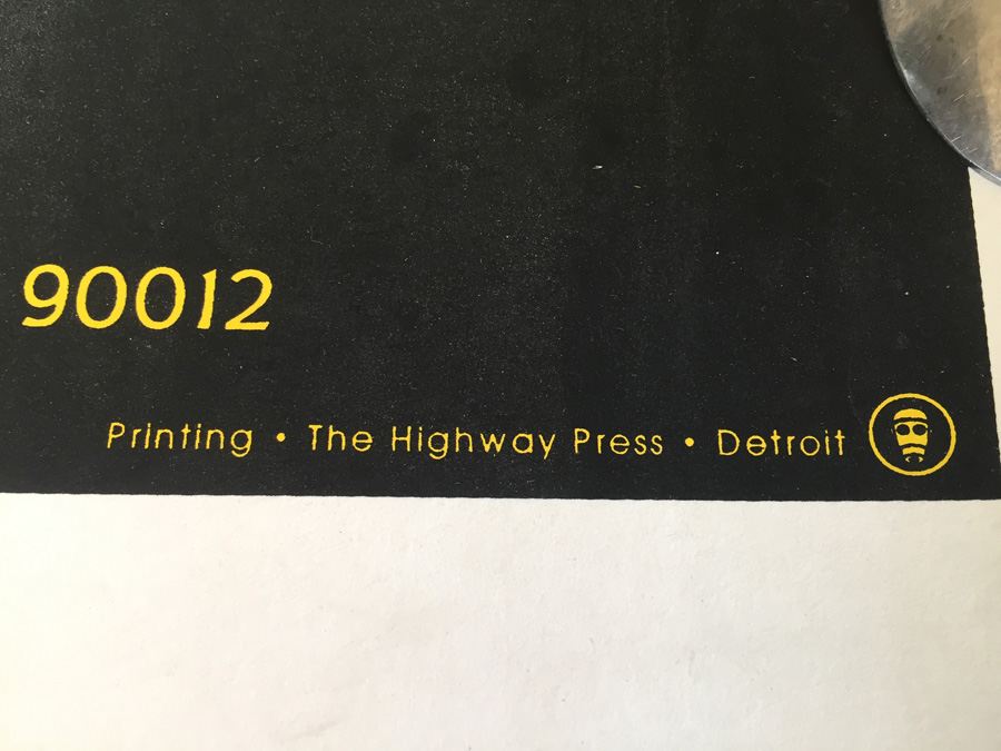 Niagara Print On Heavy Stock Paper Promoting 'Shop Chuey' Art Gallery in Chinatown, Los Angeles CA - Now Closed [Photo 9]