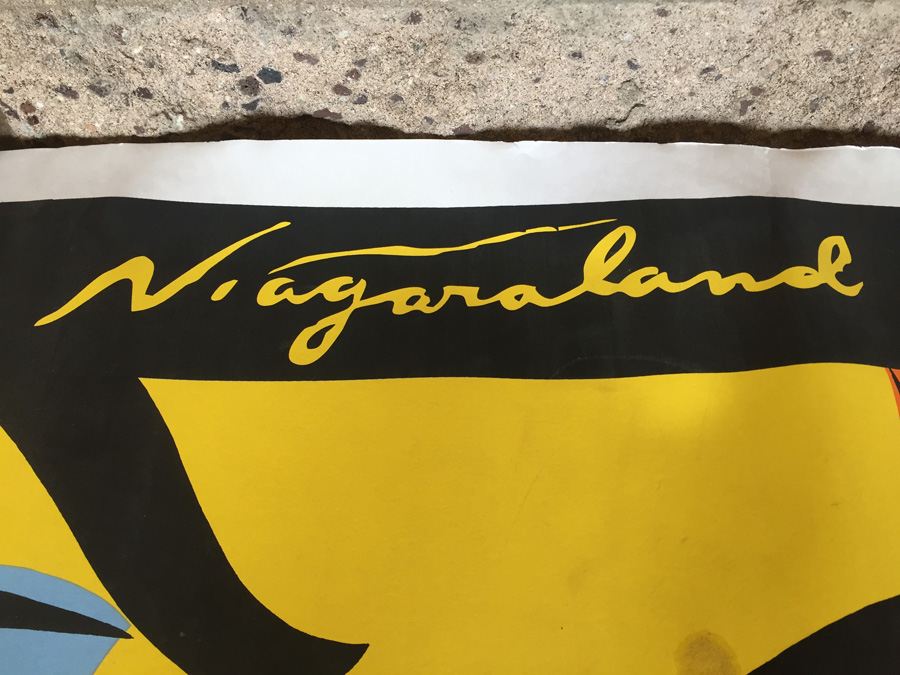 Niagara Print On Heavy Stock Paper Promoting 'Shop Chuey' Art Gallery in Chinatown, Los Angeles CA - Now Closed [Photo 4]