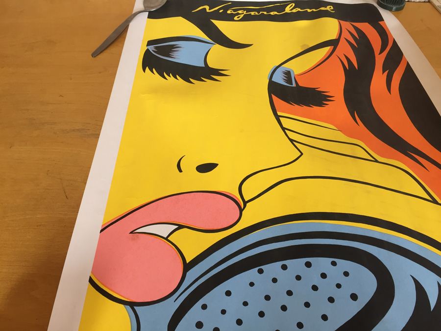 Niagara Print On Heavy Stock Paper Promoting 'Shop Chuey' Art Gallery in Chinatown, Los Angeles CA - Now Closed [Photo 6]