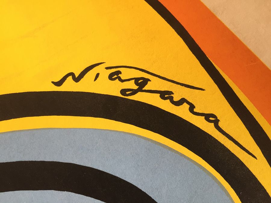 Niagara Print On Heavy Stock Paper Promoting 'Shop Chuey' Art Gallery in Chinatown, Los Angeles CA - Now Closed [Photo 3]