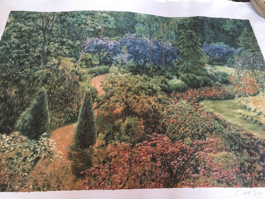 Arboretum Pathway By Carson Gladson Signed Limited Edition 406/950 [Photo 10]