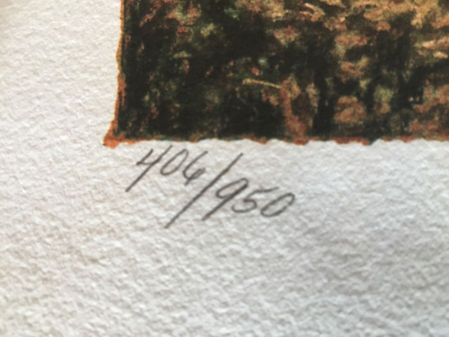 Arboretum Pathway By Carson Gladson Signed Limited Edition 406/950 [Photo 4]