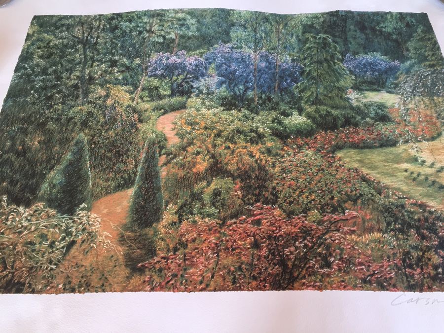 Arboretum Pathway By Carson Gladson Signed Limited Edition 406/950 [Photo 2]