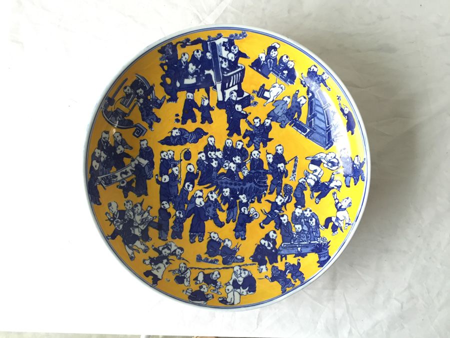 Vintage Chinese Bowl Signed