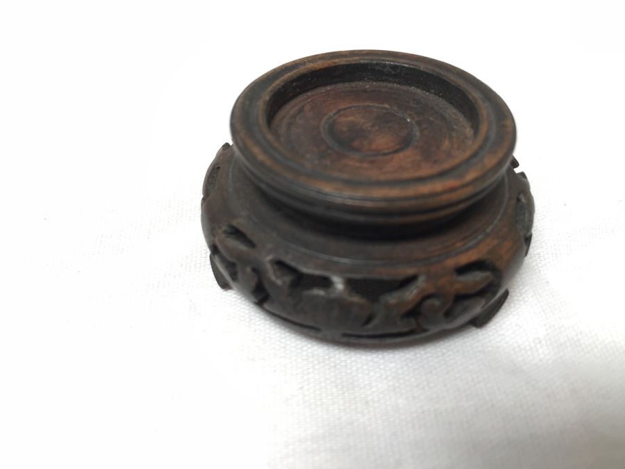 Vintage Chinese Snuff Bottle Signed [Photo 6]
