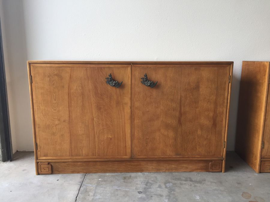 Pair Of Vintage Asian Cabinets [Photo 16]