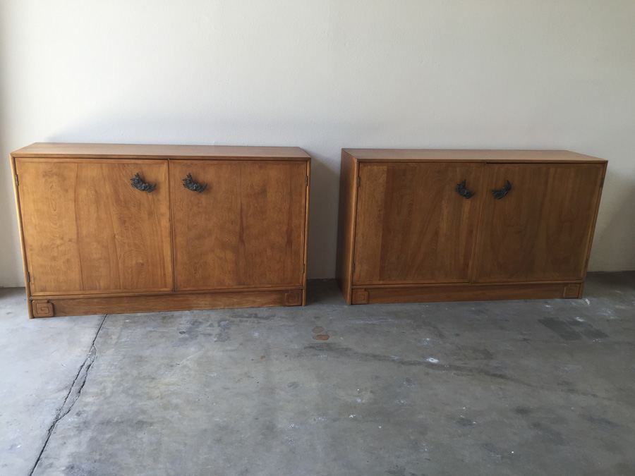 Pair Of Vintage Asian Cabinets