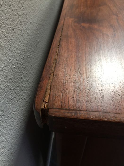 Mid-Century Wooden Desk [Photo 9]