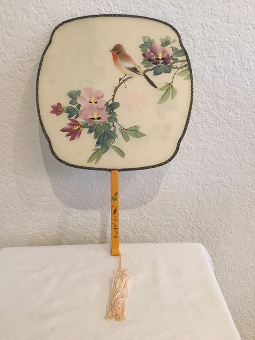 (3) Hand Painted Chinese Fans [Photo 5]