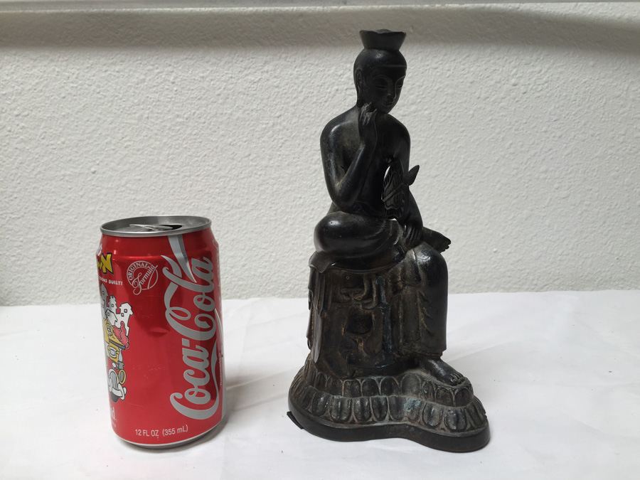 Asian Metal Statue [Photo 1]