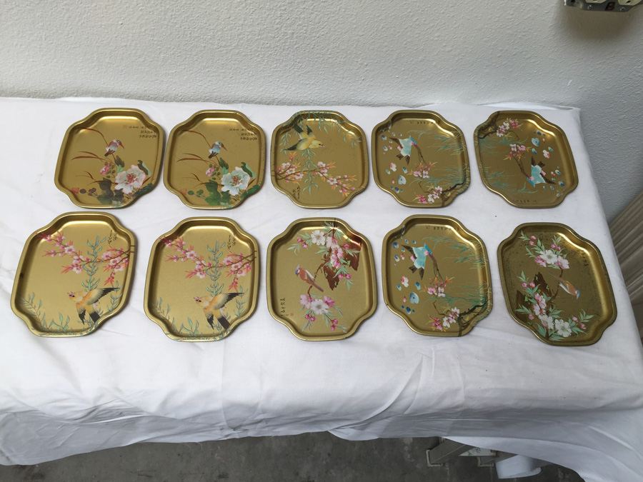 (10) Gold Tray Lot [Photo 1]