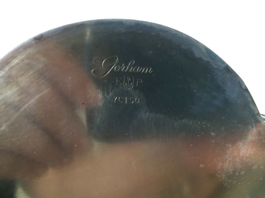 Gorham EP Silver Serving Tray Marked YC150 [Photo 5]