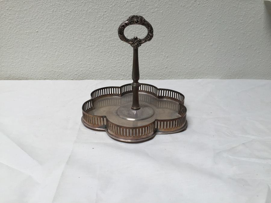 Gorham EP Silver Serving Tray Marked YC150 [Photo 1]