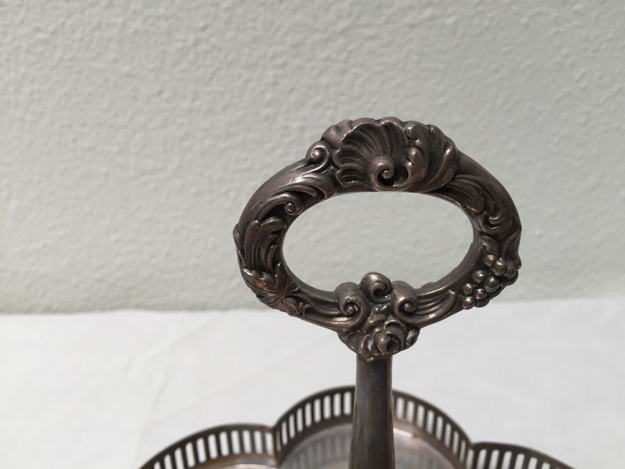 Gorham EP Silver Serving Tray Marked YC150 [Photo 3]