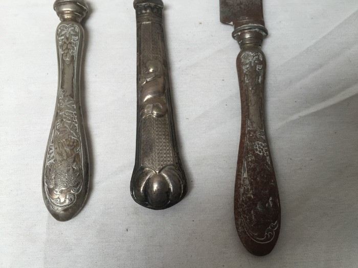 Vintage Griffon Germany Meat Turkey Carving Knife Set [Photo 4]