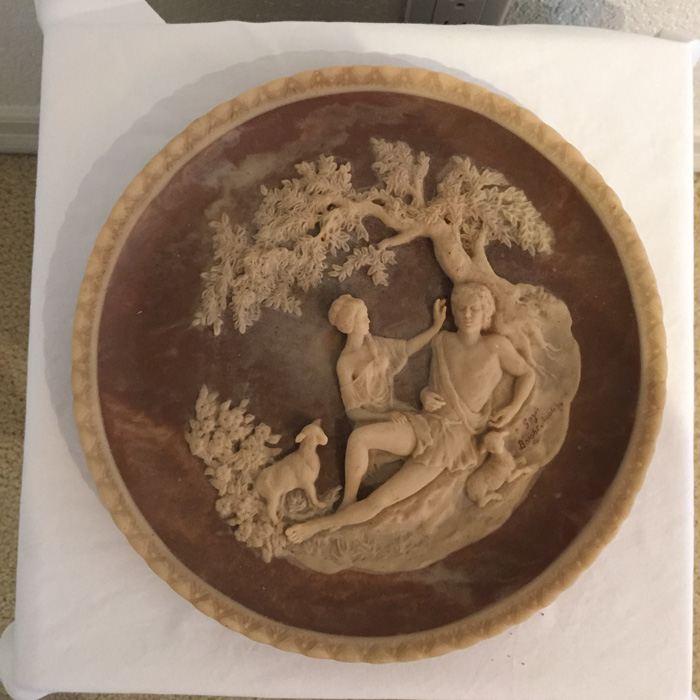 Incolay Studios A Thing Of Beauty Romantic Poets Plate Limited Edition