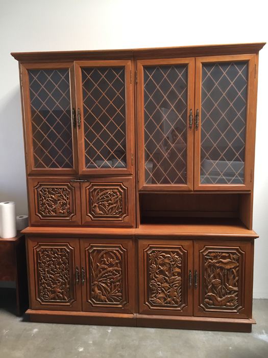 (2) Vintage Taiwanese‎ Cabinets - 2 Pieces That Stand Side-By-Side [Photo 2]