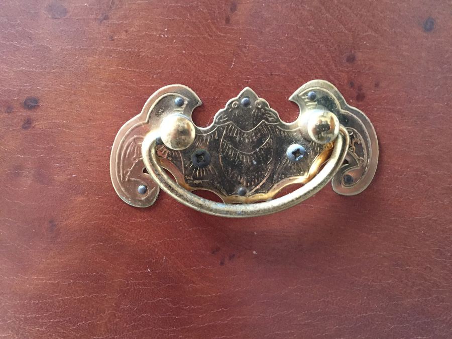 Vintage Asian Campaign-Style Cabinet Chest Of Drawers [Photo 5]