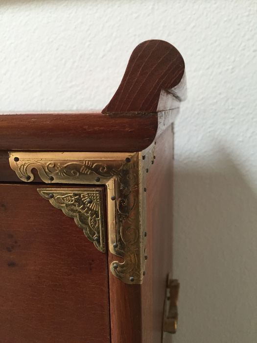 Vintage Asian Campaign-Style Cabinet Chest Of Drawers [Photo 6]