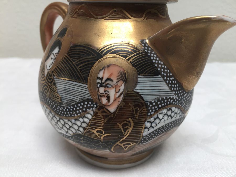 Vintage Asian Teapot And Creamer [Photo 25]