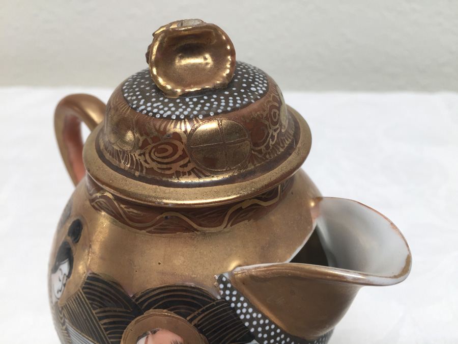 Vintage Asian Teapot And Creamer [Photo 26]