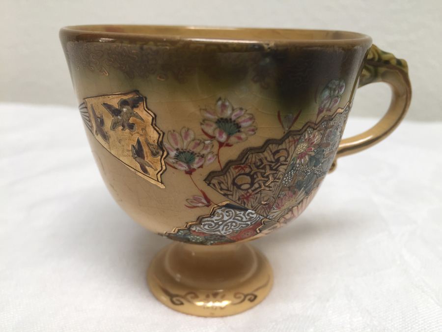 Vintage Asian Teapot / Tea Service Set Signed [Photo 40]