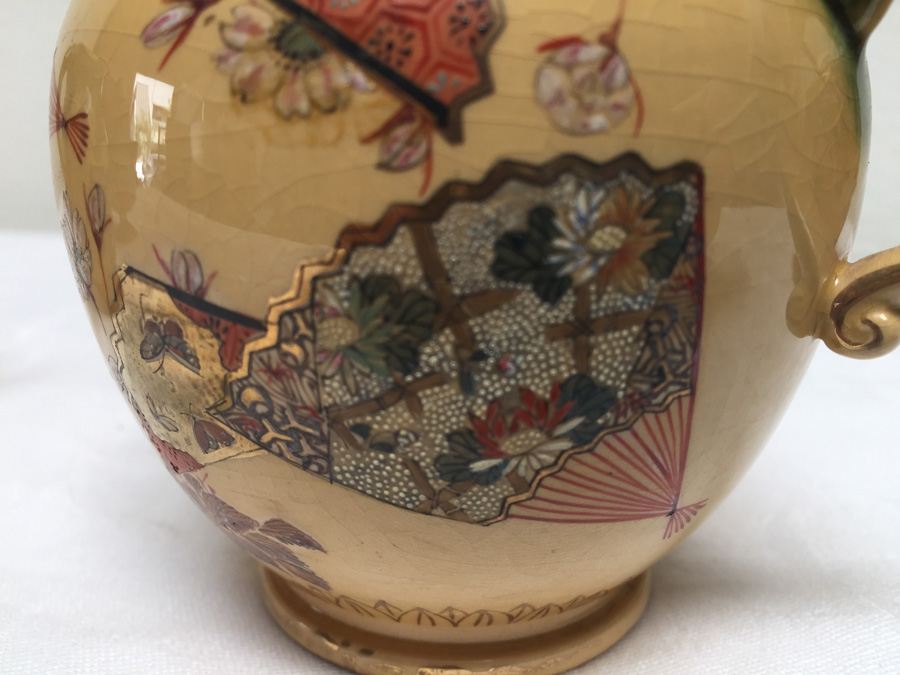 Vintage Asian Teapot / Tea Service Set Signed [Photo 26]