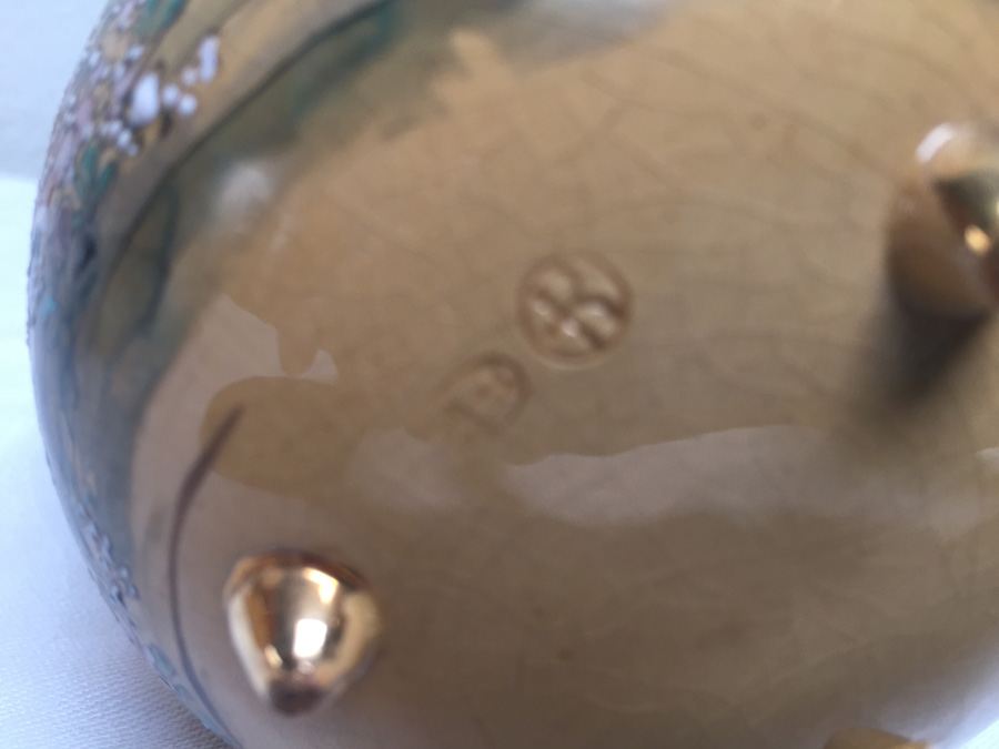 Vintage Asian Teapot / Tea Service Set Signed [Photo 15]