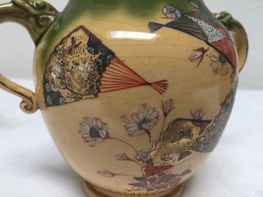 Vintage Asian Teapot / Tea Service Set Signed [Photo 27]