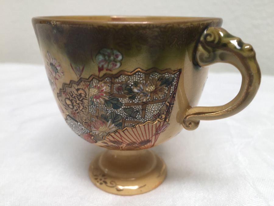 Vintage Asian Teapot / Tea Service Set Signed [Photo 41]