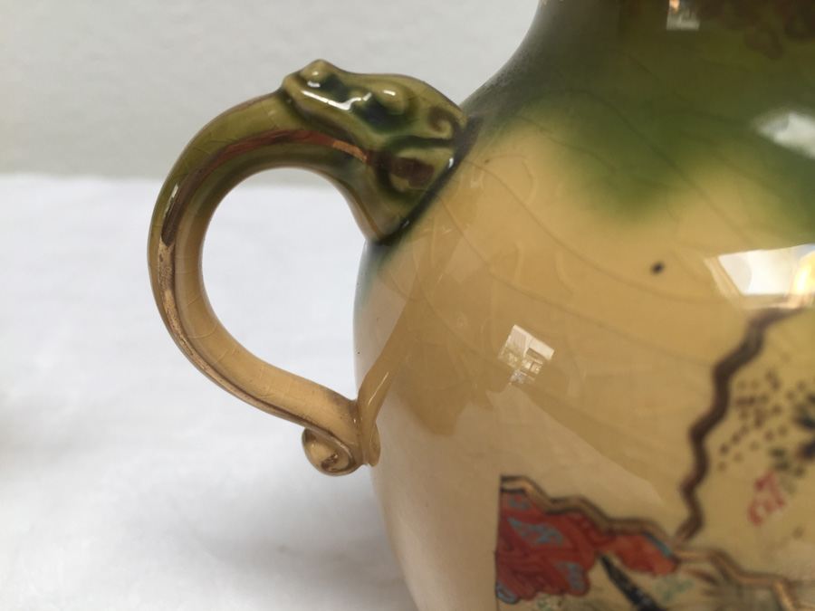 Vintage Asian Teapot / Tea Service Set Signed [Photo 22]