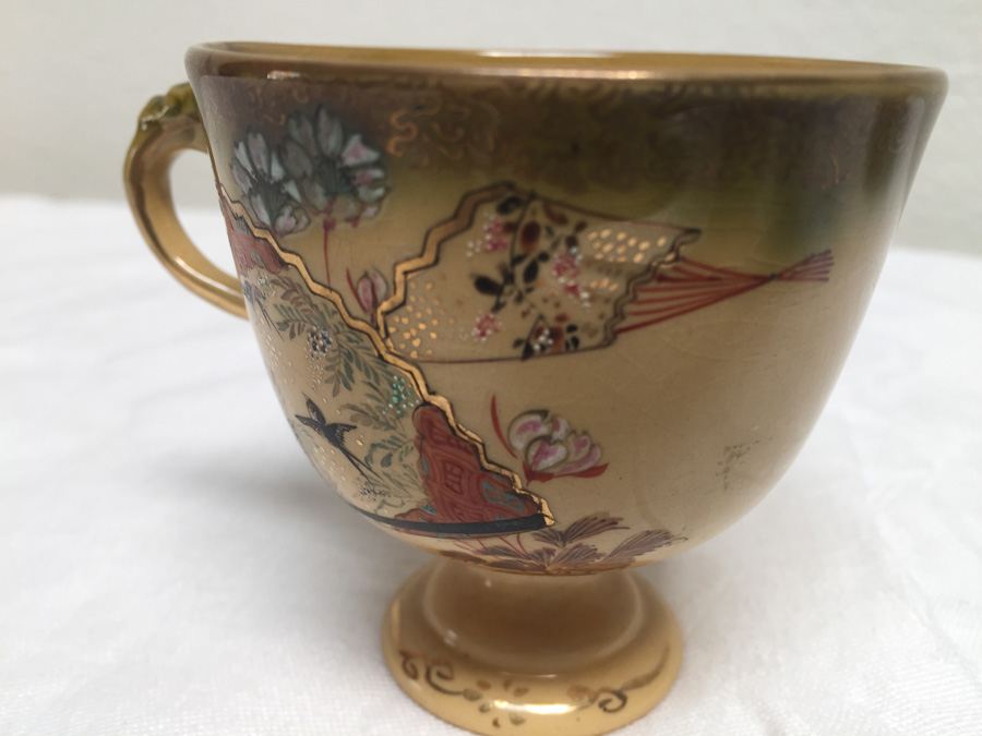 Vintage Asian Teapot / Tea Service Set Signed [Photo 43]