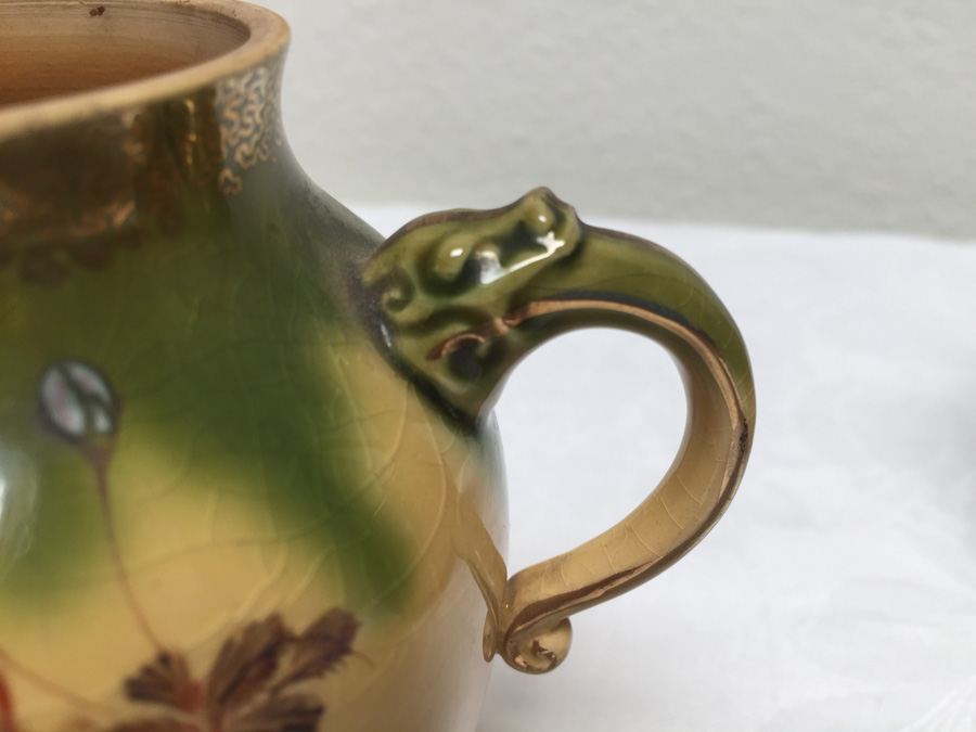 Vintage Asian Teapot / Tea Service Set Signed [Photo 20]