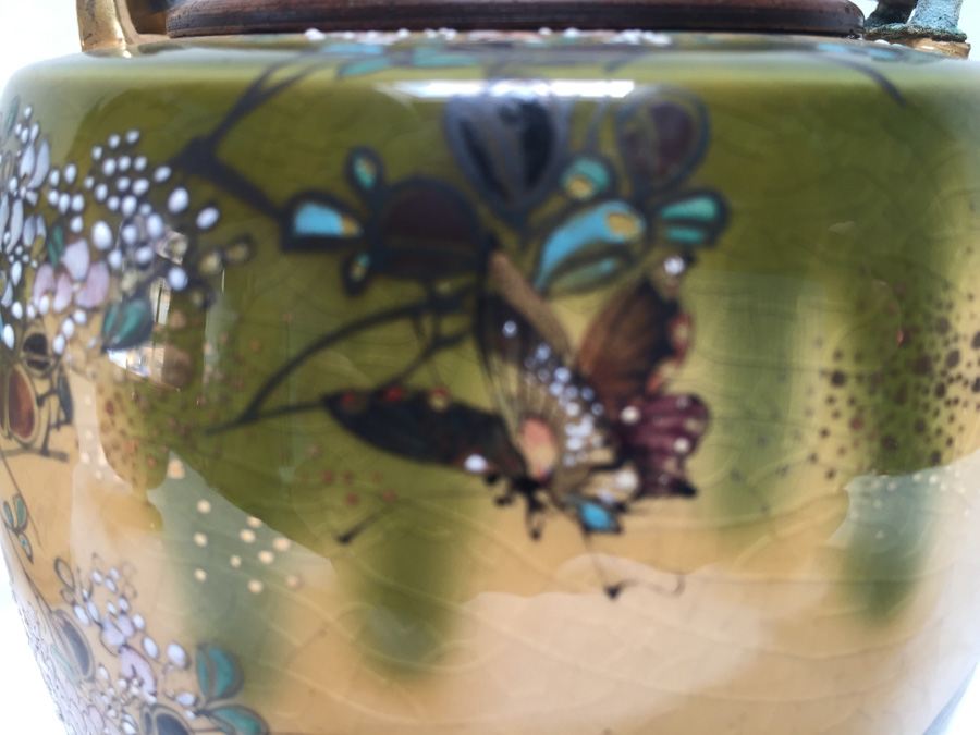 Vintage Asian Teapot / Tea Service Set Signed [Photo 5]