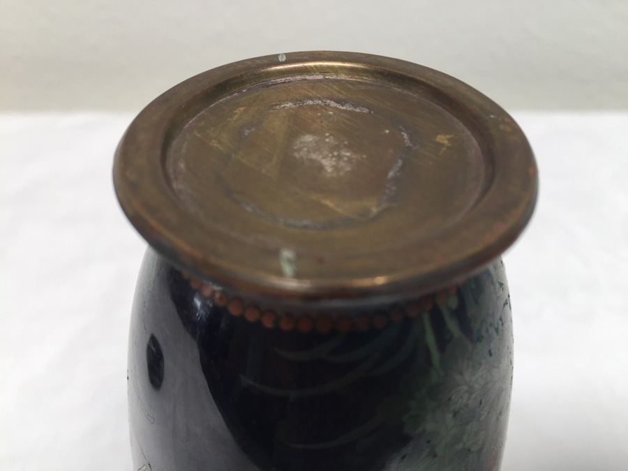 Vintage Cloisonne Vase [Photo 12]