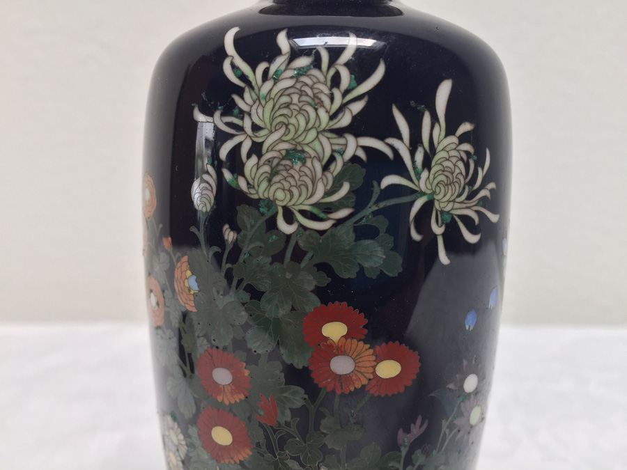 Vintage Cloisonne Vase [Photo 4]