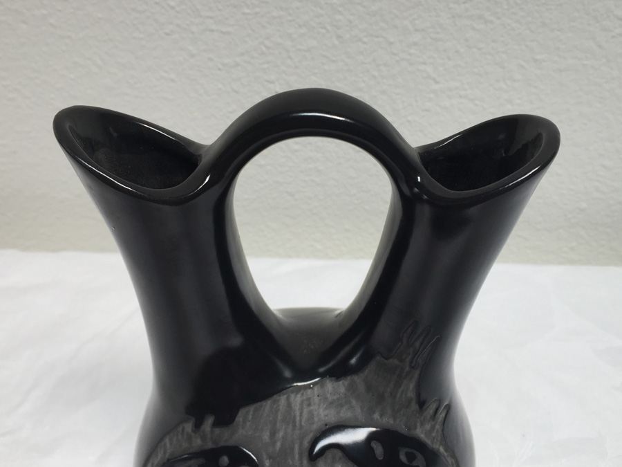 Mata Ortiz Wedding Vase Double Spouts [Photo 2]