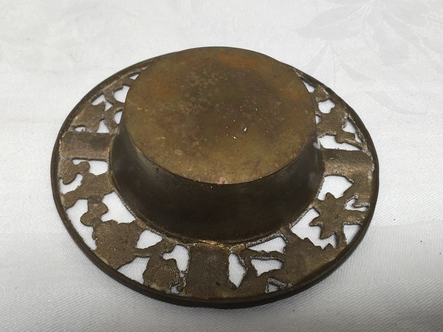 Pair Of Ashtrays - One Cloisonne Ashtray [Photo 9]