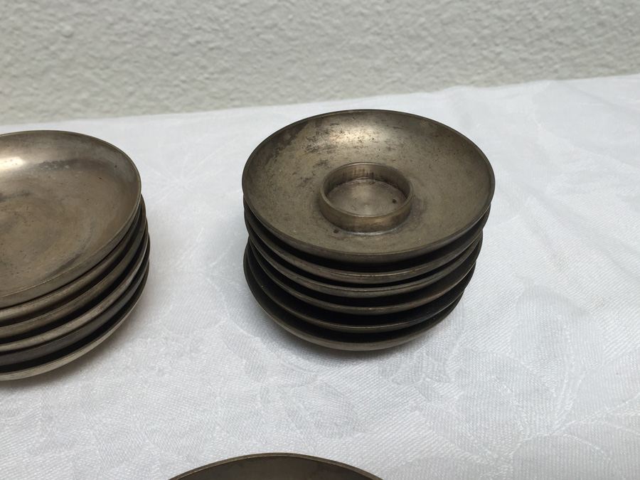 Metal Asian Bowls And Cups [Photo 7]