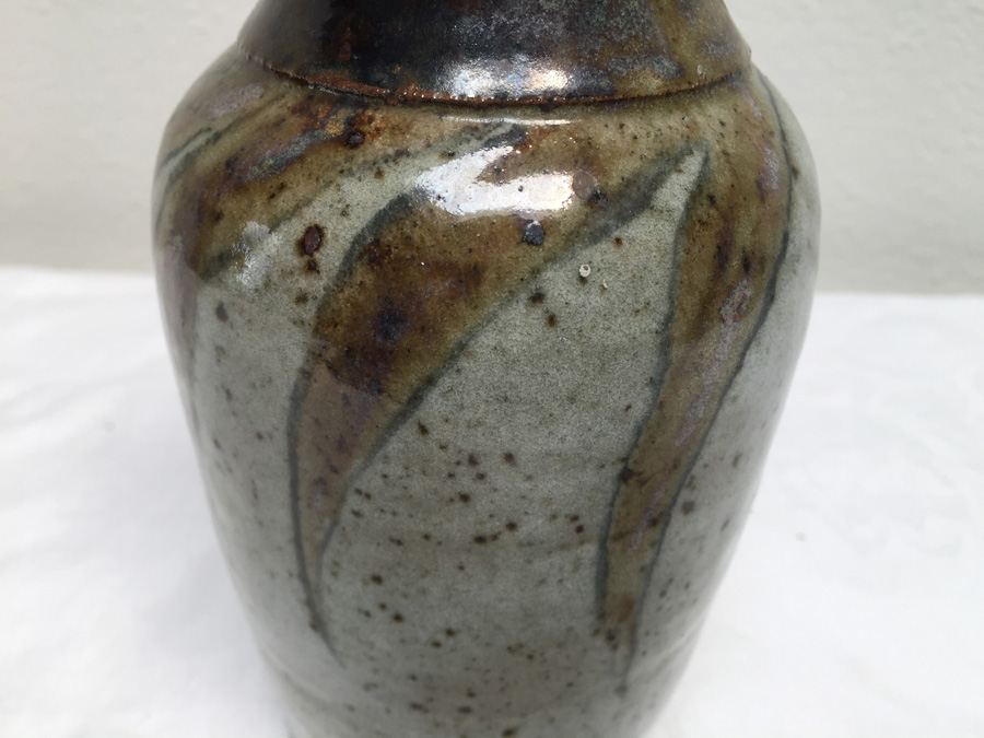Mid-Century Pottery Pitcher Signed [Photo 11]