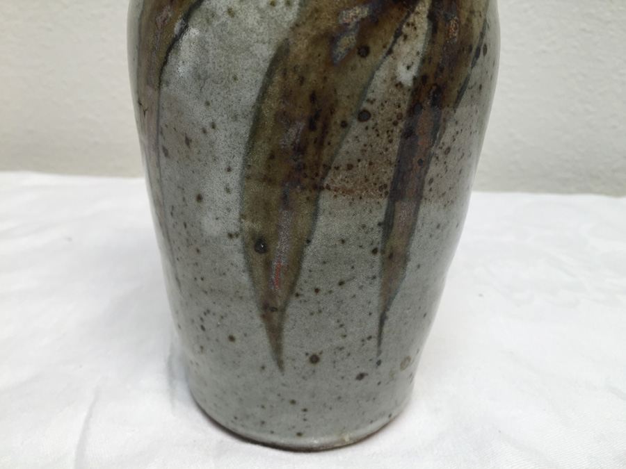 Mid-Century Pottery Pitcher Signed [Photo 9]